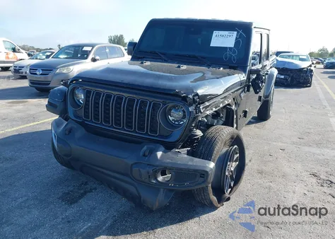 2024 Jeep Gladiator Sport S из США, поврежденный, VIN 1C6HJTAG8RL102534